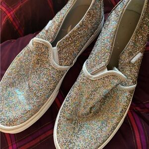 Sparkling vans Slip-On Women's Shoes